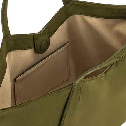JW PEI Women's Kiana Large Capacity Tote Bag - Dark Olive