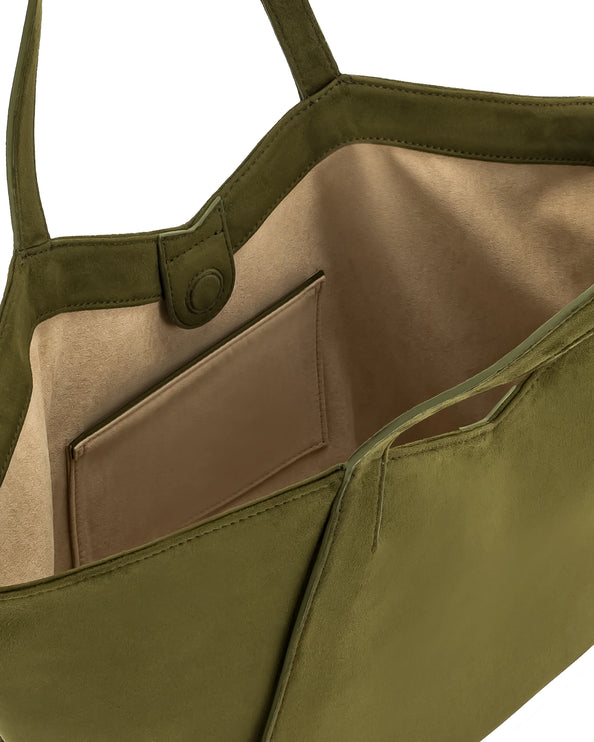 JW PEI Women's Kiana Large Capacity Tote Bag - Dark Olive