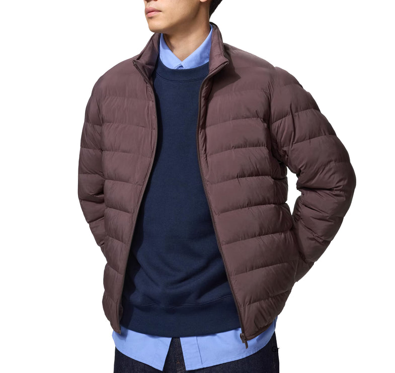 Uniqlo Men's PUFFTECH Jacket 19 Wine