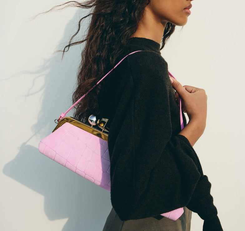 Jacquemus Women's The Salon Clutch Light Pink