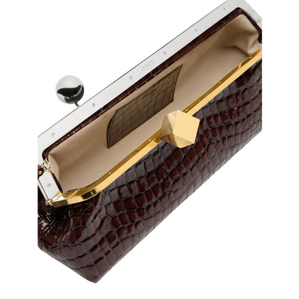 Jacquemus Women's The Salon Clutch Brown