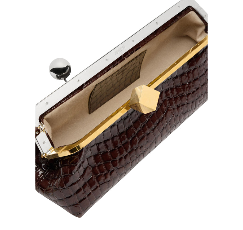 Jacquemus Women's The Salon Clutch Brown