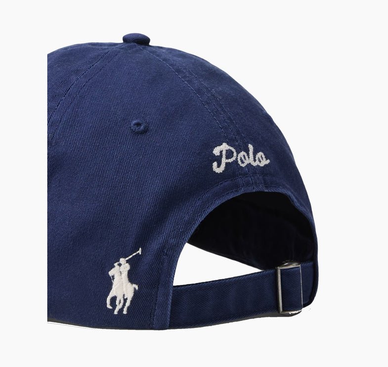 Polo Ralph Lauren Unisex Dog Embroidered Twill Ball Cap Newport Navy