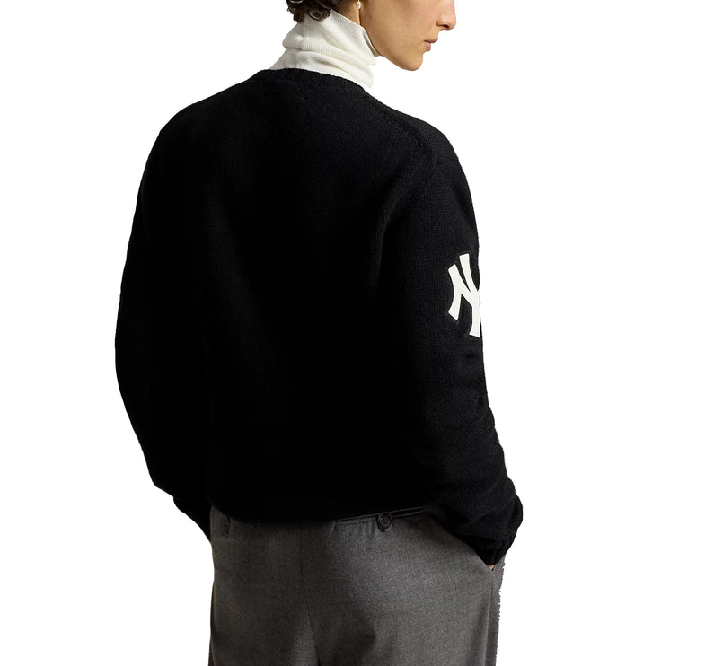 Polo Ralph Lauren Men's Polo Ralph Lauren Yankees Bear Sweater Polo Black Multi