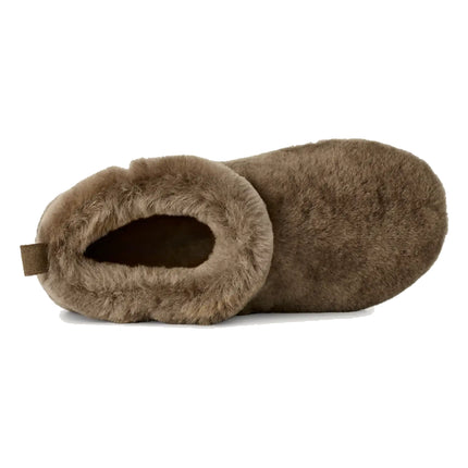 UGG Women's Classic Ultra Mini Fluffed Light Bronze
