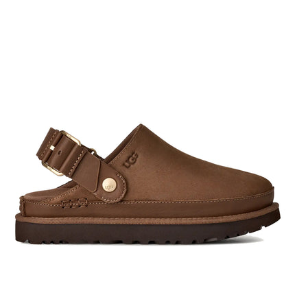 UGG Women's Goldenstar Villa Clog Dark Chestnut