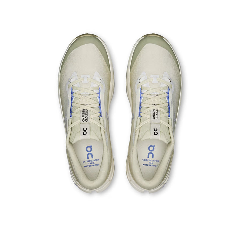 ON Men's Cloudsurfer Trail 2 Waterproof Ghost/Chalk