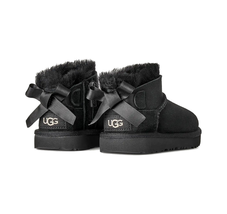 UGG Toddlers Ultra Mini Bailey Bow Black