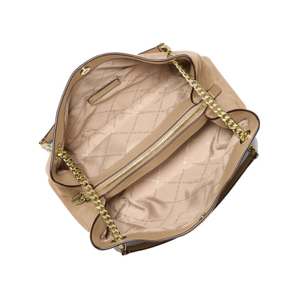 Michael Kors Women's Christina Medium Messenger Bag Camel