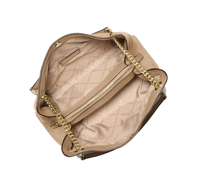 Michael Kors Women's Christina Medium Messenger Bag Camel