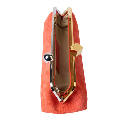 Jacquemus Women's The Salon Clutch Red Orange