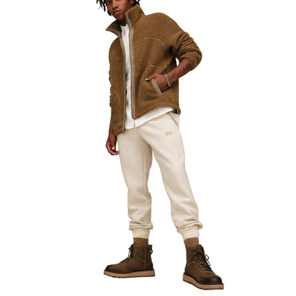 UGG Men's UGGbraid Full-Zip Jacket Coffee Grounds