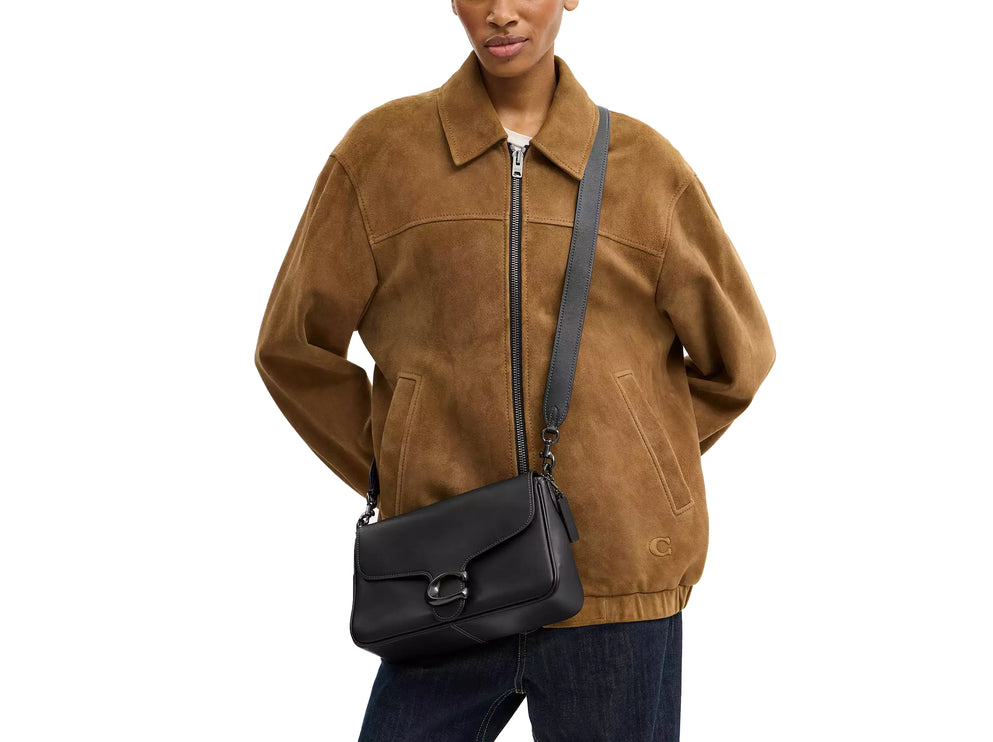 Coach Women's Soft Tabby Shoulder Bag Pewter/Black