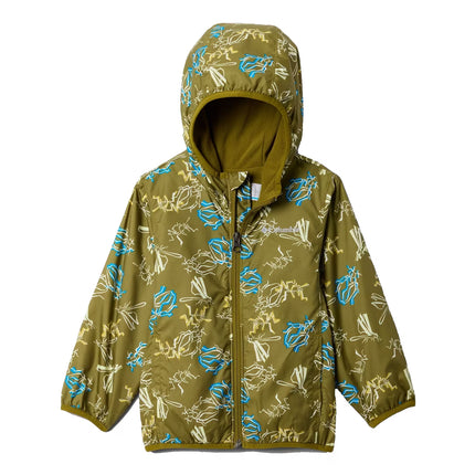 Columbia Toddler Mini Pixel Grabber III Wind Jacket Mossy Green Buggin