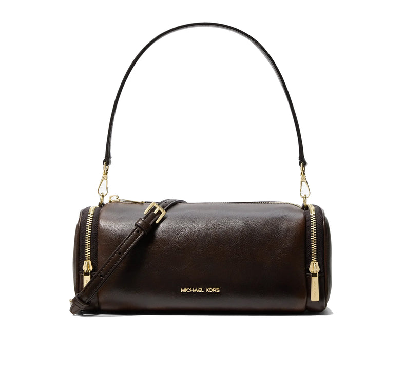 Michael Kors Women's Jet Set Travel Small Convertible Pochette Chocolate