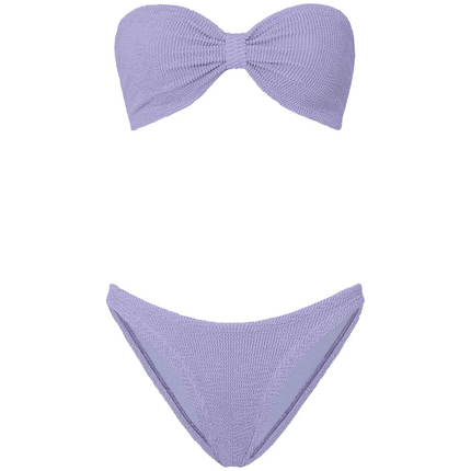 HUNZA G Women's Jean Bikini Lilac