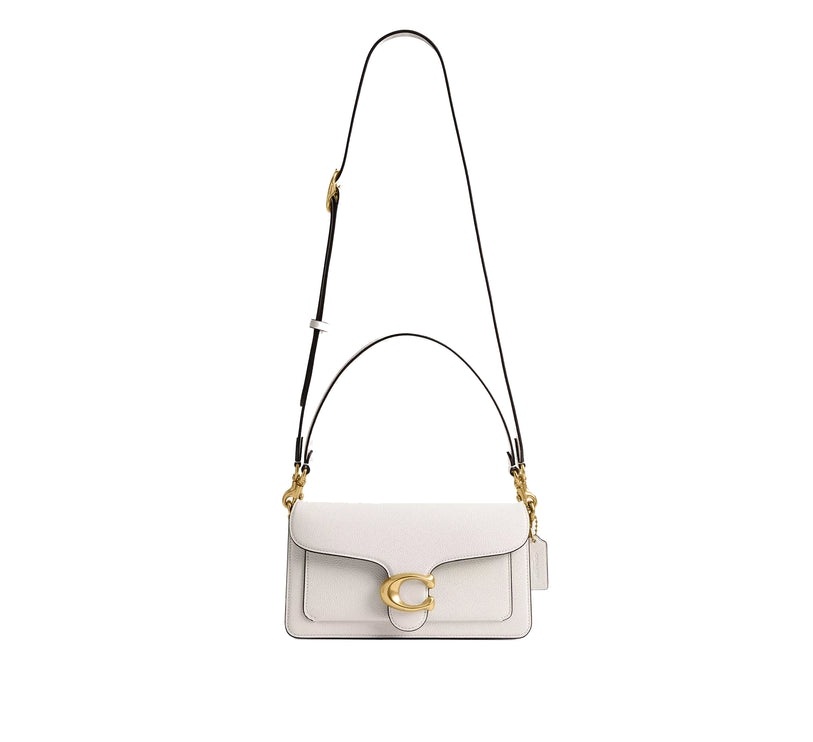 Coach Women's Tabby Shoulder Bag 26 Brass/Chalk