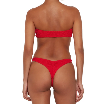 HUNZA G Women's Tina Bikini Red