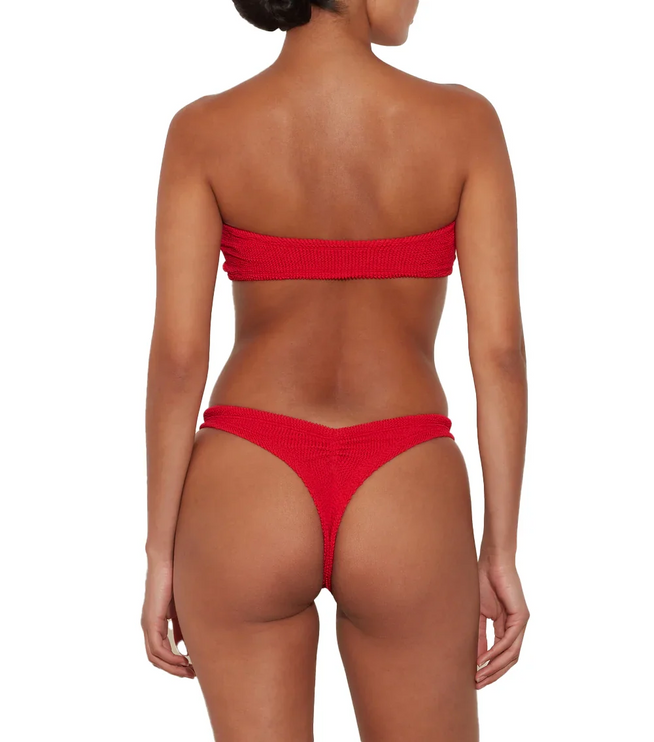 HUNZA G Women's Tina Bikini Red