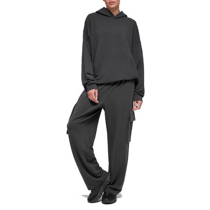 alo Women's Double Take Hoodie Anthracite