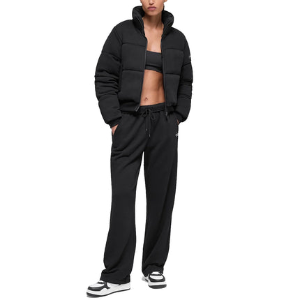 alo Women's Sweatshirt Puffer Black