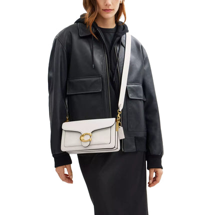 Coach Women's Tabby Shoulder Bag 26 Brass/Chalk