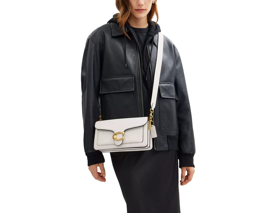 Coach Women's Tabby Shoulder Bag 26 Brass/Chalk