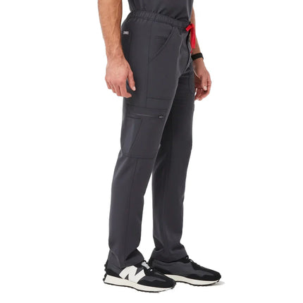 FIGS Men's Cairo Cargo Scrub Pants Charcoal