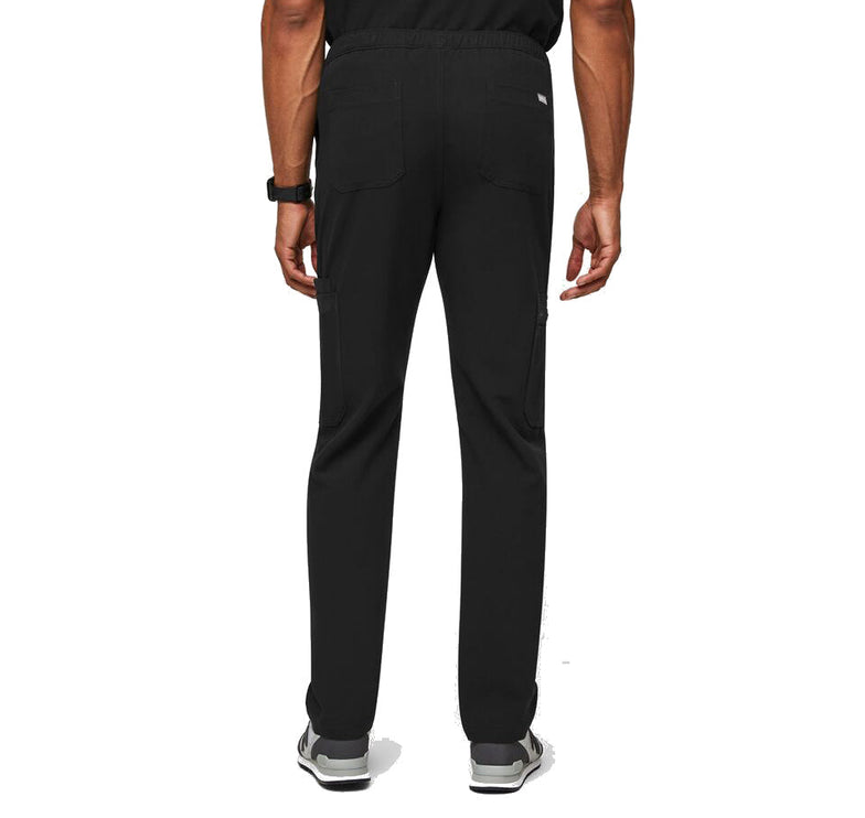 FIGS Men's Cairo Cargo Scrub Pants Black