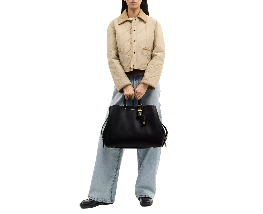 Coach Women's Rogue Bag 40 Brass/Black