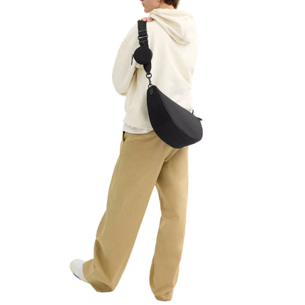 Coach Unisex Hall Soft Sling Bag 45 In Signature Jacquard Black