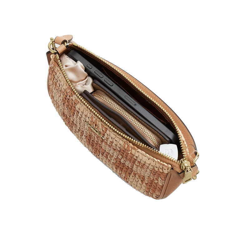 Coach Women's Nolita 19 With Gingham Print Gold/Tan