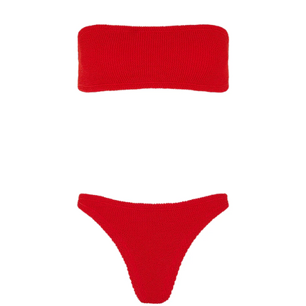 HUNZA G Women's Shay Bikini Red