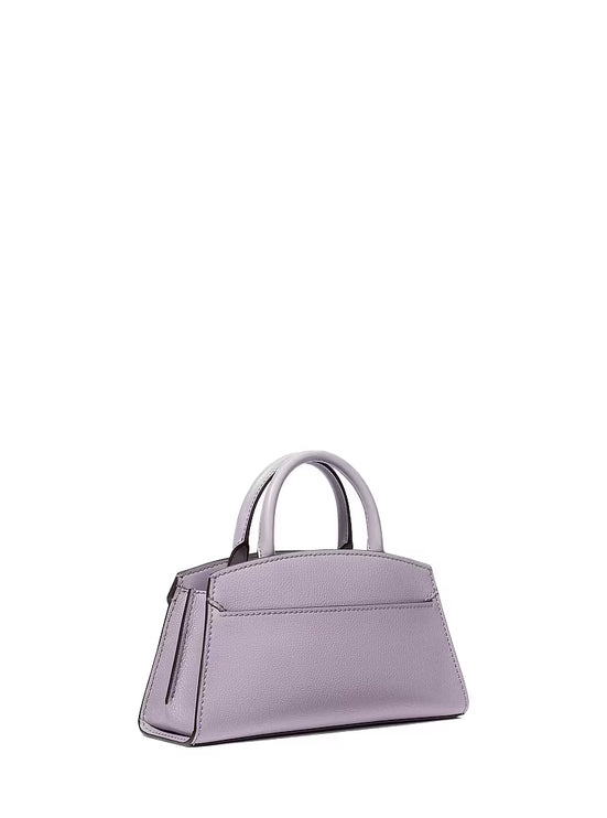 Michael Kors Women's Greta Small Leather Satchel Bag Lilac