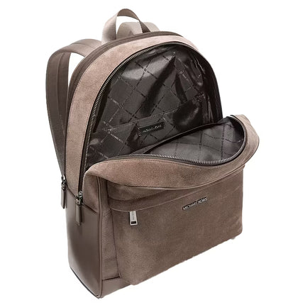Michael Kors Unisex Pacey Suede Backpack Mushroom