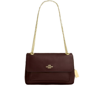 Coach Women's Elodie Crossbody Bag 24 Gold/Maple
