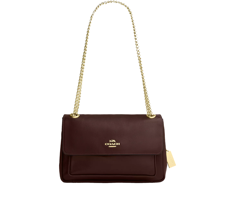 Coach Women's Elodie Crossbody Bag 24 Gold/Maple