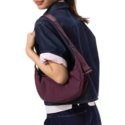 Uniqlo Unisex Round Mini Shoulder Bag 75 Purple