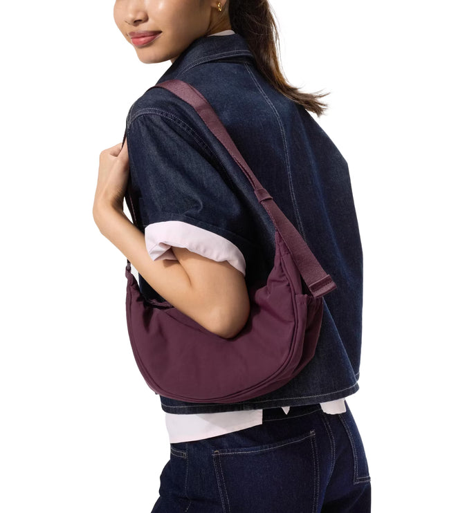 Uniqlo Unisex Round Mini Shoulder Bag 75 Purple