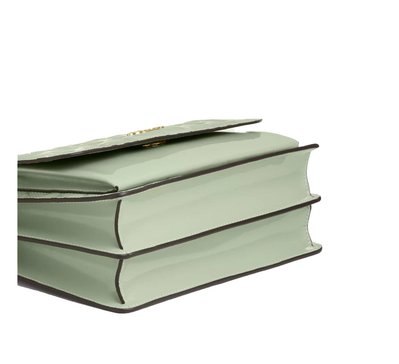 Coach Women's Klare Crossbody Bag In Signature Leather Gold/Pale Green