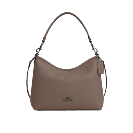 Coach Women's Laurel Shoulder Bag Gunmetal/Dark Stone