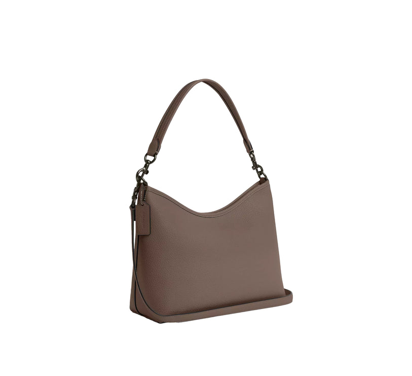 Coach Women's Laurel Shoulder Bag Gunmetal/Dark Stone
