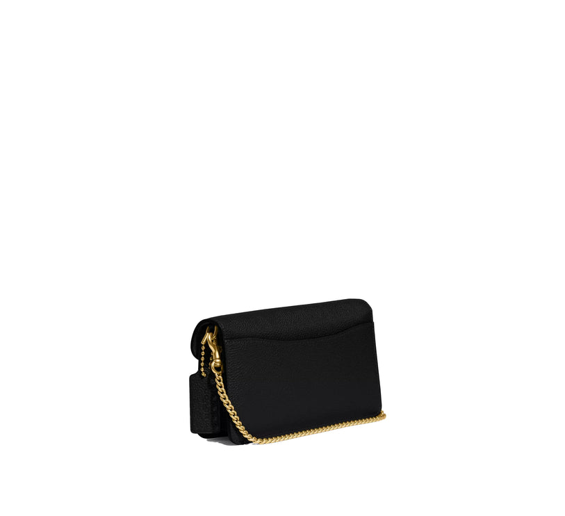 Coach Women's Tabby Chain Clutch Brass/Black
