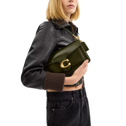 Coach Women's Tabby Shoulder Bag 26 Brass/Olive