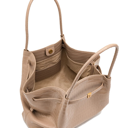JW PEI Women's Hana Large Tote Bag - Elephant Grey Croc