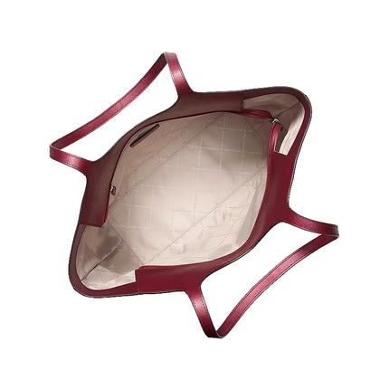 Michael Kors Women's Maya Large Tote Bag Maroon