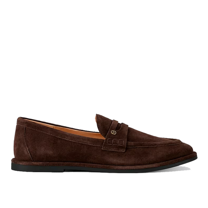 Michael Kors Women's Bree Microsuede Loafer Nutmeg
