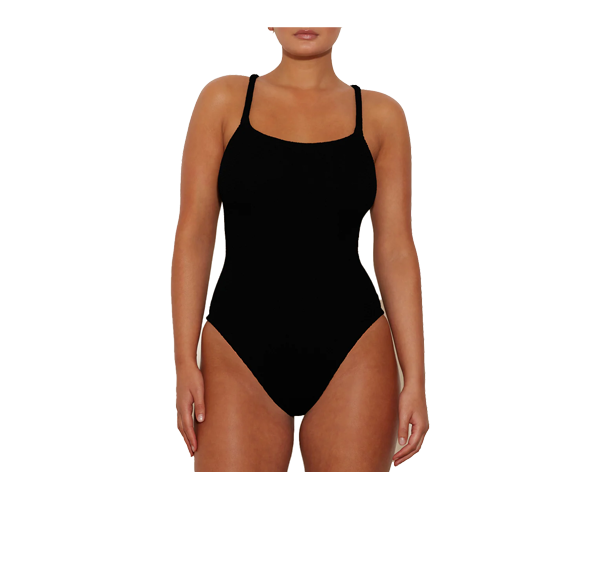 HUNZA G Women's Bette Swim Black