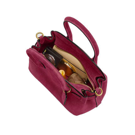 Coach Women's Soft Empire Carryall Bag 21 Brass/Dark Fuchsia
