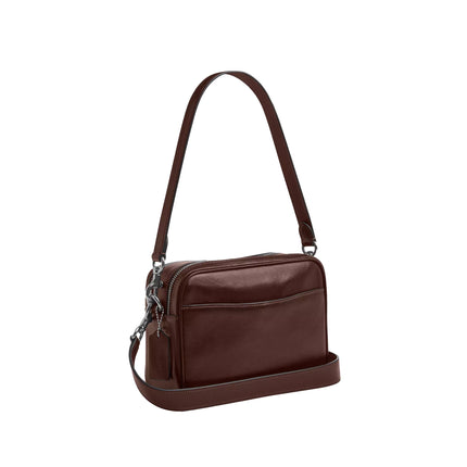 Coach Women's Carey Crossbody Bag Silver/Maple